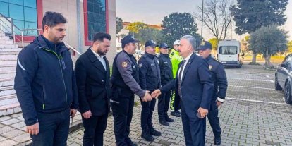 Emniyet Müdürü Aktaş ilçelerde güvenlik denetimi yaptı