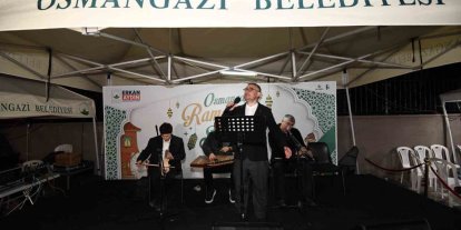 ‘Osmangazi Ramazan Sokağı’ huzur veren ezgilerle taçlandı