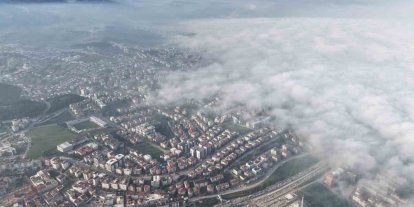 Sis Bursa’nın yarısını yuttu