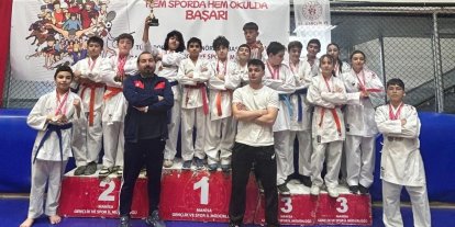 Alaşehirli karatecilerden 67 madalyalık büyük başarı