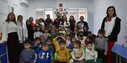 Miniklere deprem bilinci aşılandı