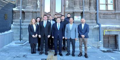 Vali Ziya Polat’tan İl Sağlık Müdürlüğü’ne ziyaret