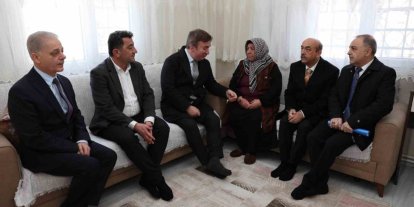 Vali Aydoğdu’dan ailelere Ramazan ziyareti