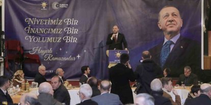 AK Parti Teşkilatı Bayburt’ta iftar sofrasında bir araya geldi