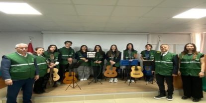 Aydın Lisesi’nde özel müzik programı