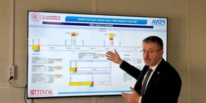 Çopuroğlu’ndan hızlı tren şantiyesine ziyaret