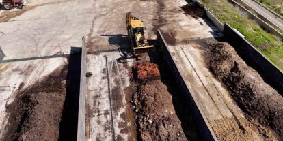 Mersin’de 835 ton organik atık komposta dönüştürüldü