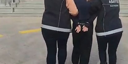 Kayseri’de 30 yıl 9 ay kesinleşmiş hapis cezası olan kadın hükümlü yakalandı