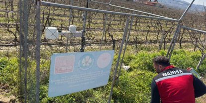 Sarıgöl’de erken uyarı tahmin istasyonlarının bakımı yapıldı