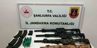 Şanlıurfa’da silah kaçakçılığı operasyonu: 3 gözaltı