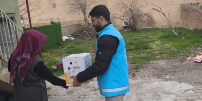 Kahta KYK Öğrencilerinden Ramazan’da gönüllere dokunan yardım