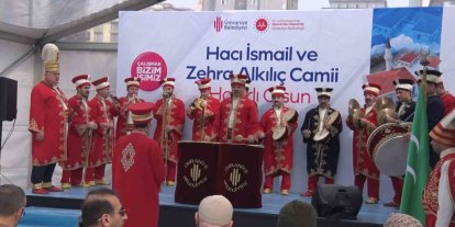 Ümraniye’de Hacı İsmail ve Zehra Alkılıç Camii dualarla ibadete açıldı