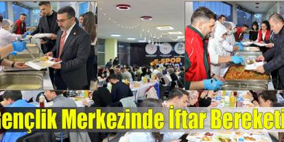 Vali Ziya Polat ve AK Parti Kars Milletvekili Adem Çalkın Gençlerle İftarda Buluştu