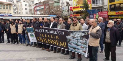 Gaziantep’te ABD ve İsrail’in İran’a yönelik saldırıları protesto edildi