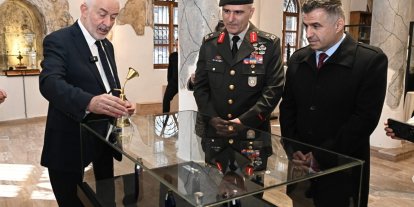 Atatürk’ün kullandığı koku ve kolonya şişeleri Misparta Koku Müzesi’nde sergileniyor