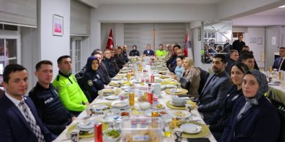 Bayburt Valisi Eldivan, emniyet personeliyle iftar programında buluştu