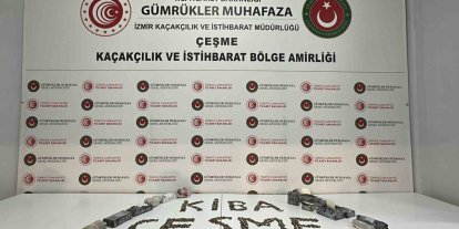 Ticaret Bakanlığı Gümrük Muhafaza ekiplerinden tarihi eser kaçakçılarına ağır darbe