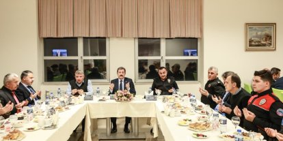 Emniyet teşkilatı iftarda buluştu: "Samsun’un huzuru için 7/24 görev başındayız"