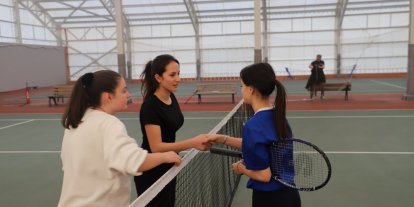 Kütahya’da ’Okullar Arası Gençler Tenis Müsabakaları’ tamamlandı