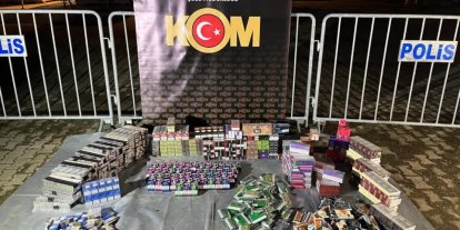 Düzce’de çok sayıda kaçak elektronik sigara tütünü ele geçirildi