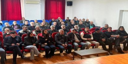 Tunceli’de üreticilere TARSİM bilgilendirmesi