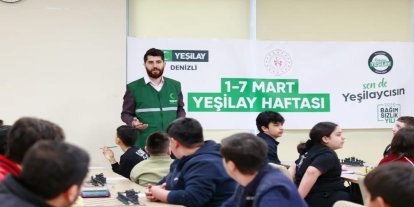 Denizli Yeşilay Haftası’nda yeşile büründü
