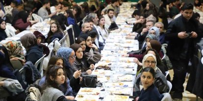 Karabük’te gençler iftar programında buluştu