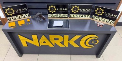 Uşak’ta uyuşturucu operasyonu: 3 tutuklama