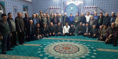 Sarıcakaya Müftüsü Altunbaş, Kapıkaya Mahallesi sakinleriyle iftarda buluştu