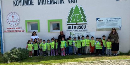 Nazillili minikler matematik evi ile tanıştı