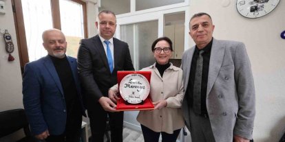 Şehzadeler’de kadın muhtarlara 8 Mart ziyareti