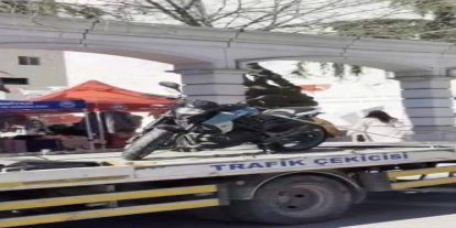 Avcılar’da polis çevirmesine giren motosikletliye 226 bin lira ceza kesildi