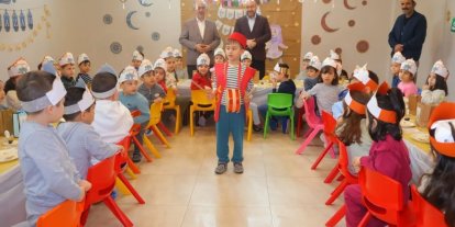 Bayburt’ta minikler çocuk iftarında ramazan sevincini yaşadı