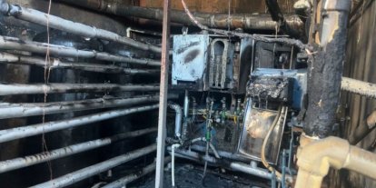 Alanya’da otelin kazan dairesinde çıkan yangın korkuttu