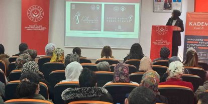 Elazığ’da kadının güçlendirilmesine yönelik eğitim