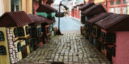 Geleneksel Akşehir evleri minyatür olarak üretiliyor