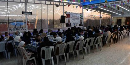 Kardeş şehir Şam’da iftar sofraları kuruldu