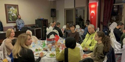 Marmaris İlçe Emniyet Müdürlüğü iftar sofrasını gazi ve şehit yakınları ile paylaştı