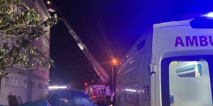 Ordu’da öğrenci pansiyonunda baca yangını