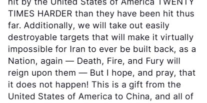 Trump’tan İran’a Hürmüz Boğazı uyarısı: "Yirmi kat daha sert şekilde vururuz"