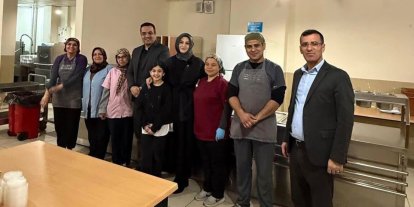 Kaymakam Dalak çğrencilerle birlikte iftar açtı