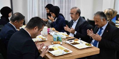 Ramazan ayının manevi ikliminde öğrencilerle buluşma