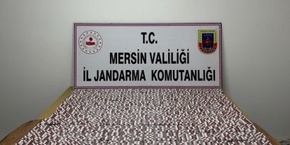 Mersin’de 5 binden fazla sentetik hapla yakalanan şüpheli tutuklandı