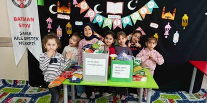 Minik kalplerden büyük dayanışma