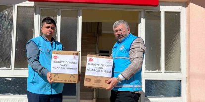 Hisarcık Müftülüğü’nden ihtiyaç sahiplerine Ramazan yardımı