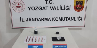 Yozgat’ta sentetik ecza hap ve metamfetamin ele geçirildi