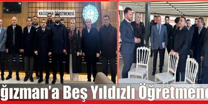 Kağızman’a Beş Yıldız Konforunda Öğretmenevi