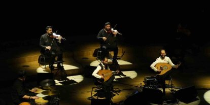 Dünyaca ünlü Filistinli müzik grubu ‘Le Trio Joubran’ Ankaralılarla buluştu