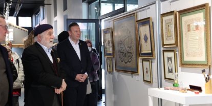 Kartepe’de ebru sanatı konuşuldu