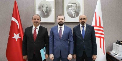 Sağlık-Sen Genel Başkanı Doğan’dan YÖK’e ziyaret